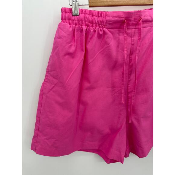 Liberty & Justice The Ainatou Pink Cotton Shorts Women's Size X-Large XL NWT - Picture 4 of 10